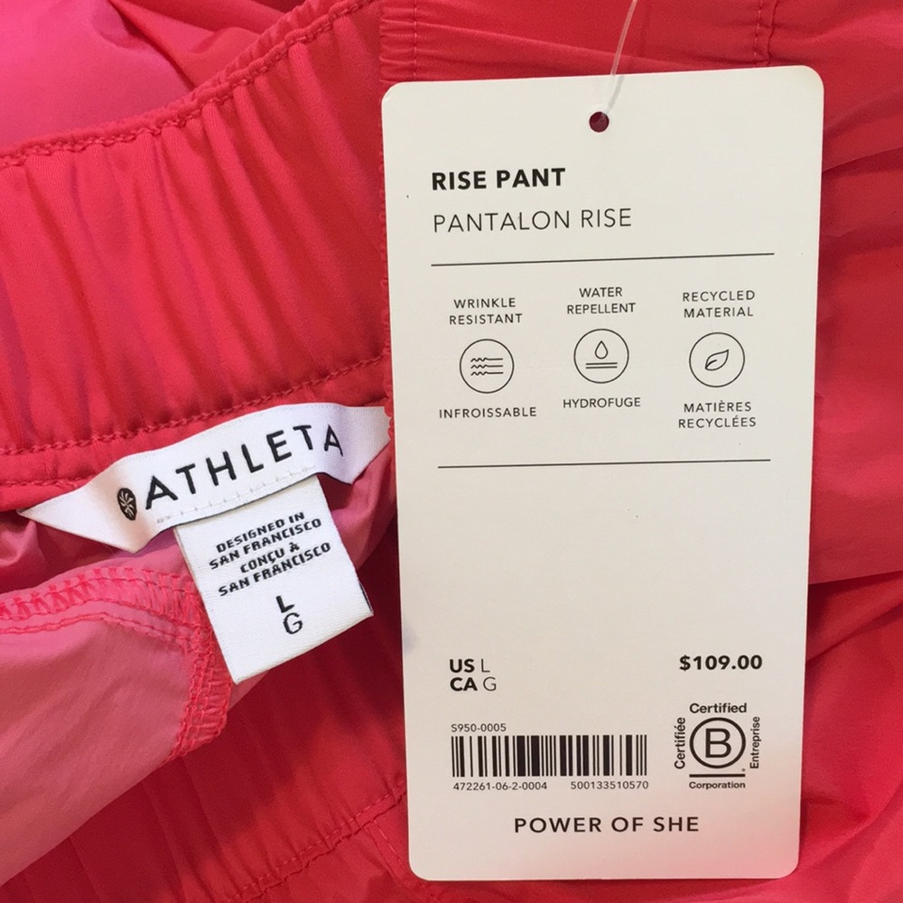 ATHLETA | Rise Pant Punch Color - Picture 16 of 16